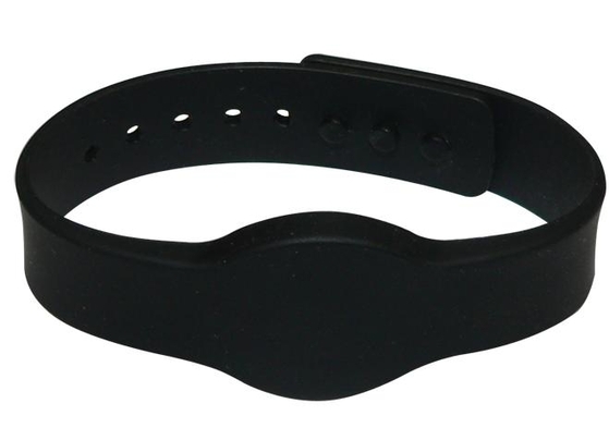 SOYAL AM Wristband No.4 13.56 MHz fekete Proximity szilikon karkötő