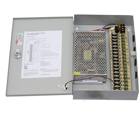 SUNWOR SCPS-1220-18 Kapcsolóüzemű CCTV tápegység SCPS122018