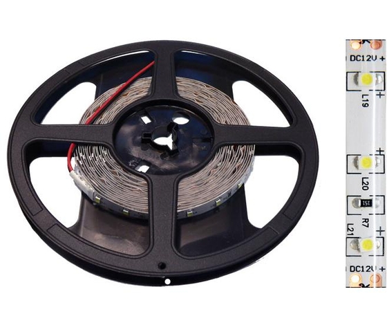 SUNWOR 3528-60D W Dupla IP55 LED szalag 5 méter hideg fehér