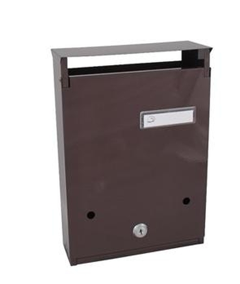 JKH Postaláda MINIMÁL záras barna 3490091