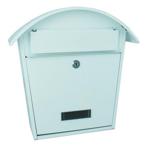 JKH Postaláda ívelt záras festett fehér 3490136