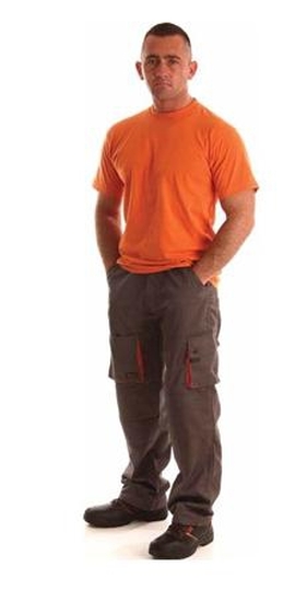 JKH Munkaruha Derekasnadrág ROCK szürke/narancs 3XL 6700324