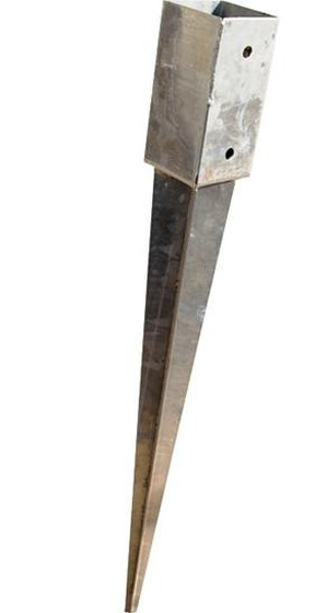 JKH Beütő padlóhüvely horganyzott 91x91x900mm 3217521