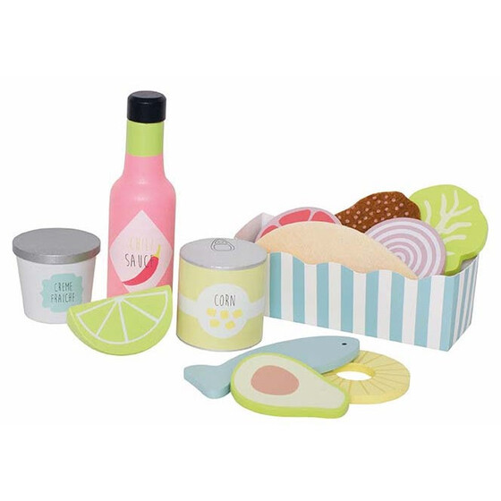 Fa taco játékkonyha kiegészítő készlet Jabadabado JabaW7199