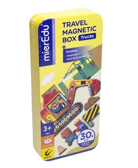 Mágneses puzzle játék, Munkagépek MierEdu ME0882