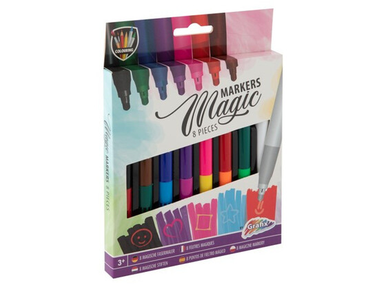 Varázsfilctoll készlet 8 db-os Grafix CA150021