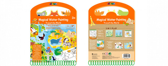 Vízzel festő könyv fejlesztő feladatokkal Avenir AvenirCH201740