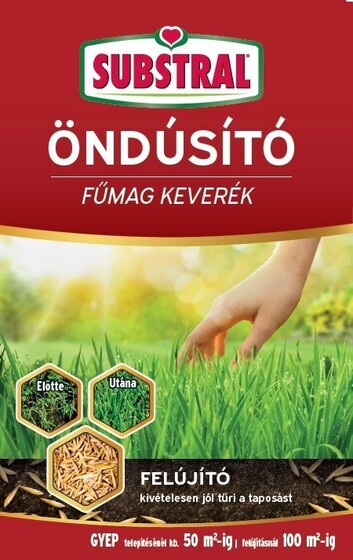 SUBSTRAL Öndúsító fűmag keverék - Felújító - 1 kg - 732235