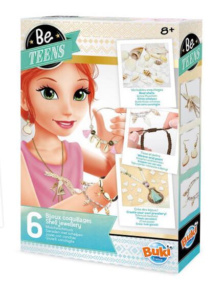 Kagylós ékszerkészítő készlet BUKI BUKIBE122