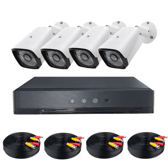 Vezetékes AHD kamerarendszer 4-kamerás HOP1001219