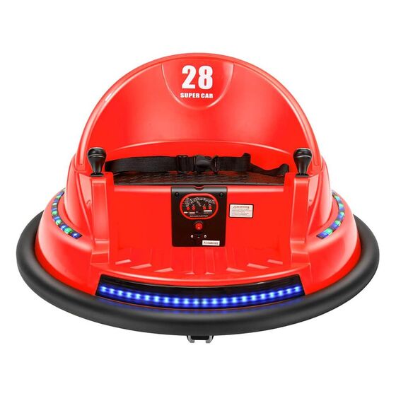 Elektromos gyermek dodzsem 6V akku+távirányító piros HOP1001493-3