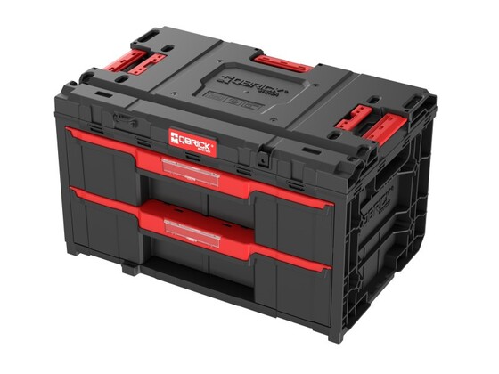 QBRICK SYSTEM ONE 2 Fiókos szerszámosláda - 259770