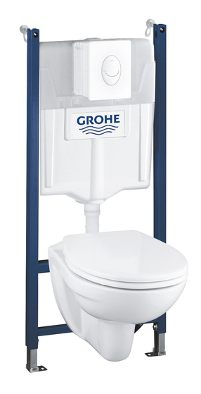 Grohe Solido Compact Alpin fehér 4-az-1-ben szett WC-kerámiával - Gr.39116000
