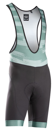 NORTHWAVE NADRÁG NW ACTIVE EVO RÖVID XXL KANTÁROS, FEKETE/ZÖLD 89251160-124-XX