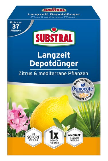 Substral Osmocote Virágtrágya citrus- és mediterrán növényekhez 750 g - 732222