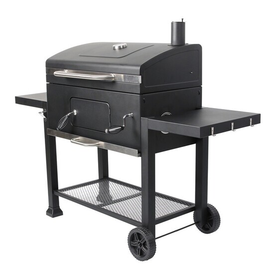 Riwall RCG 80 XXL faszenes grillsütő - CB01A2501112B