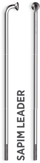 SAPIM Küllő SA Leader Inox 14G 166mm J-Bend fekete + Polyax réz 14G 12mm fekete SALE14166Z