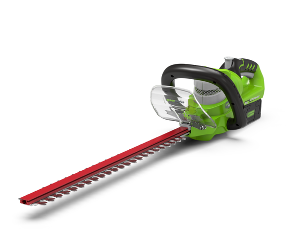 Sövényvágó akkumulátoros Greenworks G24HT57 24v, penge: 57cm, akku és töltő nélkül 2200107-GW