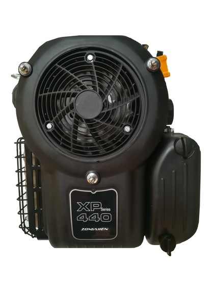 Motor függőleges tengelyű Zongshen XP440 439 cm3, 9.5 kw, 25.4x80mm, olajszűrős XP440