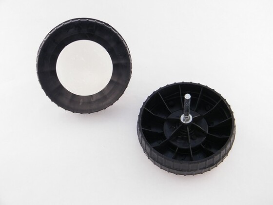 Fűnyíró kerék Agrimotor Minilux első, szerelt, hosszú utángyártott F/ML/E.SZ