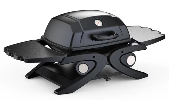 Riwall RGG 20 Compact gázüzemű mobil grillsütő 4,2 kW, 2 gázégővel - GB01A2501125B_hu