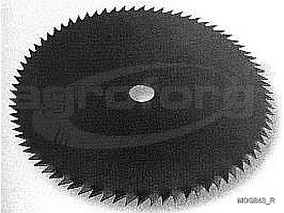 Vágótárcsa 80 fogas   255x25.4x1.4mm utángyártott MOG843/R