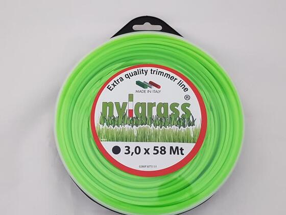 Damil 3.0mm kerek 58 méter  bliszteres olasz FIN/T/3.0/0.5/B