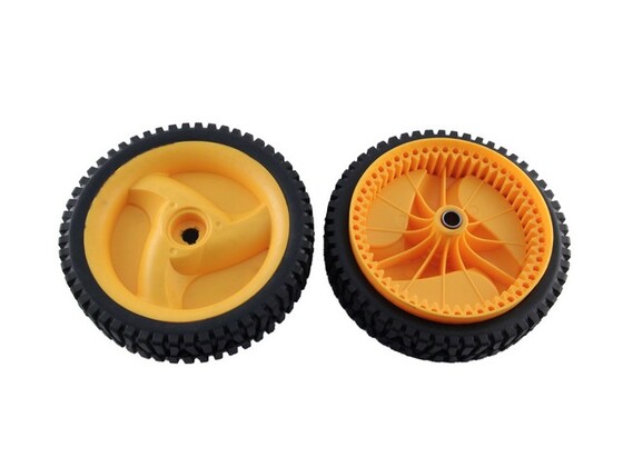 Fűnyíró kerék Partner P7053D hajtott sárga utángyártott 20-532402936