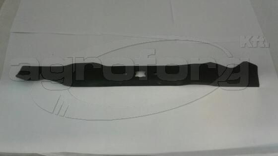 Fűnyíró kés MTD NC51 505mm, 4 ágú csillag, 3 furatos, mulcsozó utángyártott MOG565/R