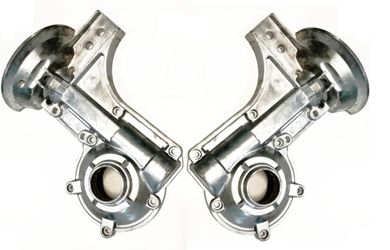 Hajtómű ház üres Szentkirály KF-04 párban, osztott utángyártott KF21/U-1