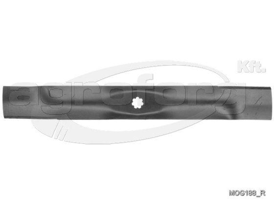 Fűnyíró kés John Deer  540mm, 7 ágú csillag balra forgó MOG188/R