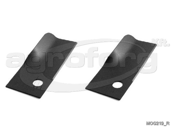 Fűnyíró kés Rover 3930 118mm, 13mm, pengekészet 2 db utángyártott MOG219/R