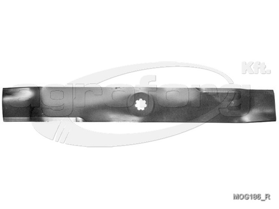 Fűnyíró kés John Deer  540mm, 7 ágú csillag balra forgó utángyártott MOG186/R