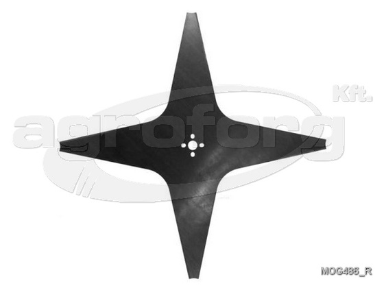 Robotfűnyíró kés   4 ágú 290 mm utángyártott MOG486/R