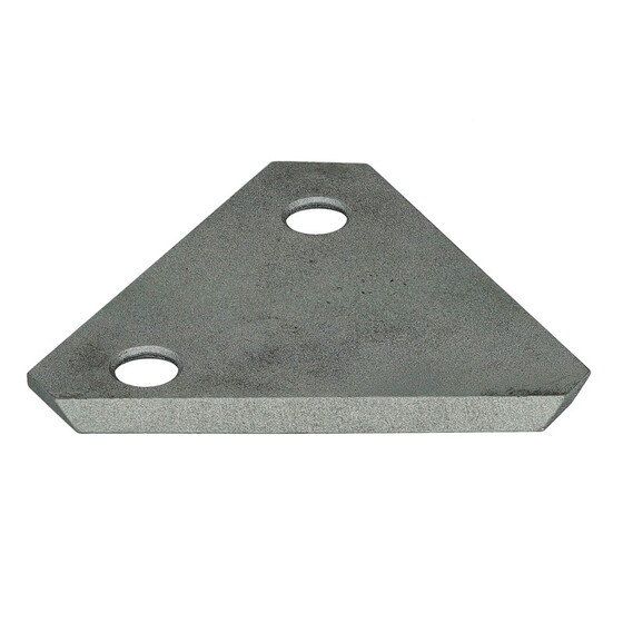 Fűnyíró kés BRill ER200 85x75mm, késfül utángyártott MOG239/R