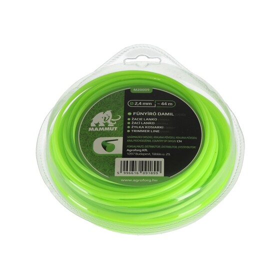 Damil 2.4mm kerek 44 méter MAMMUT bliszteres M20009
