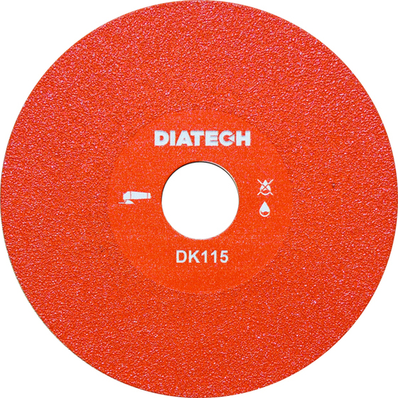 DIATECH üvegvágó és csiszolótárcsa 115x30x22,2 - DK115