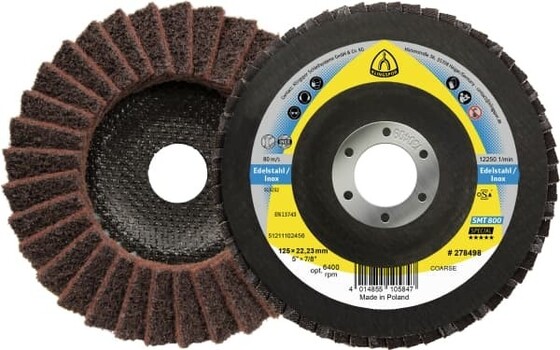 Klingspor SMT 800 Flíz csiszolótányérok Közepes 125x22.23 - 278499