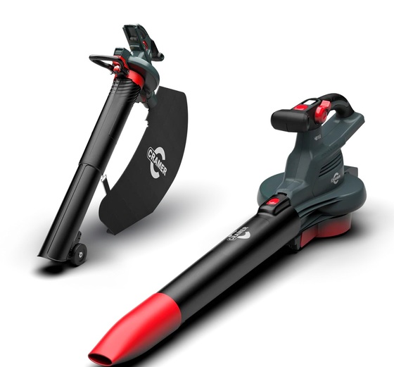 Lombfúvó akkumulátoros Cramer 48BV800K4 fúvó/szívó akkumulátor és töltővel 2400886UB-CR