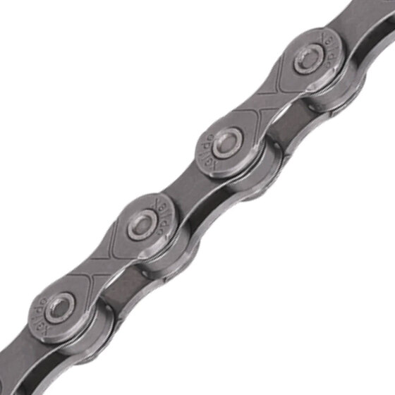 KMC Lánc KMC 09-11 seb. XGlide 1/2x11/128 126L szürke/szürke CUES kompatibilis XGLIDE