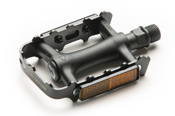 BIKEFUN Pedál BF MTB Ranger PP body, alu keret, fekete/ezüst M273/BF