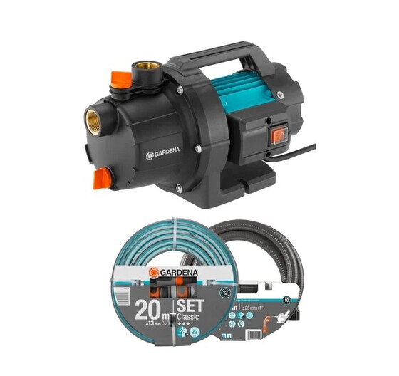 Gardena Basic kerti szivattyú készlet 3000/4 - 9011-47
