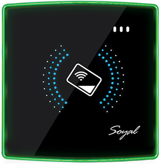 SOYAL AR-888US-EU fekete 126634