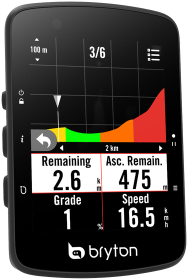 BRYTON Computer Bryton Rider 650 T GPS komputer szett BRRIDER650T