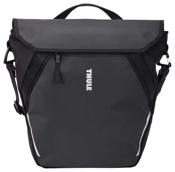 THULE Táska TH InLock Chasm Courier DB, nagy, 22l csomagtartóra fekete 42x16,5x40 cm, 420D nylon, pánttal TH3205468