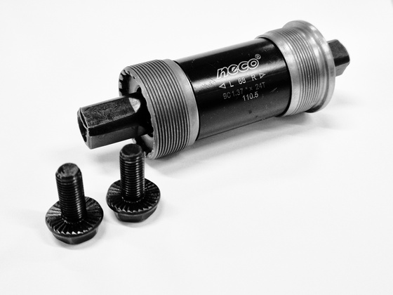 BIKEFUN Monoblokk BF 68/122,5 mm acél  B910BK-1225