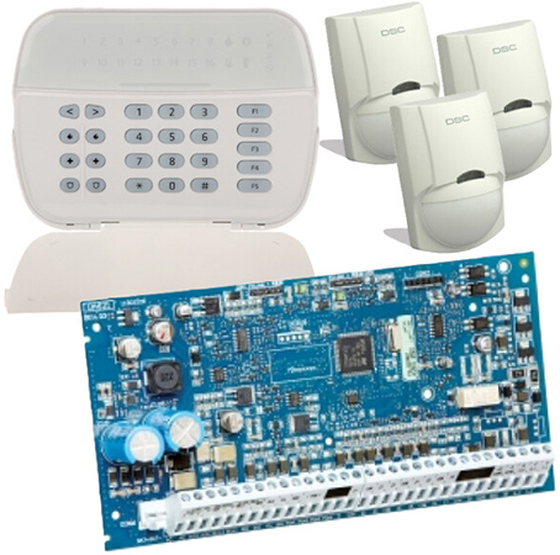 DSC NEO HS2032 + HS2LEDE1 + 3 db LC100PI 127651