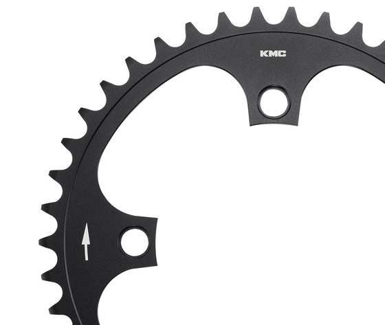 KMC Lánctányér KMC 42T offset: 3mm BCD104 AL7075 Black BFCR00342