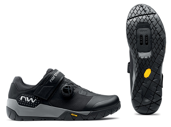 NORTHWAVE Cipő NW ALL TER. OVERLAND PLUS 48 FEKETE 80223013-10-48