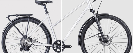 MERIDA Sárvédő+csomagtartó ME EQ SET Crossway TFS ( + USB hátsó lámpa) A6A307200474